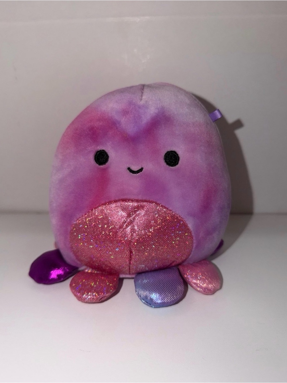Squishmallows 5" Adelaide the Octopus Purple Pink Tie-Dye Plush